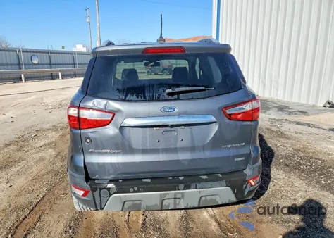 2019 Ford Ecosport Titanium z USA, uszkodzony, nr VIN MAJ3S2KE2KC253503